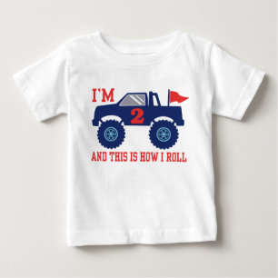 2:a födelsedag Lastbil T Shirt