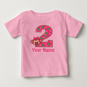 2:a födelsedag - Personligen för unga flickor T Shirt