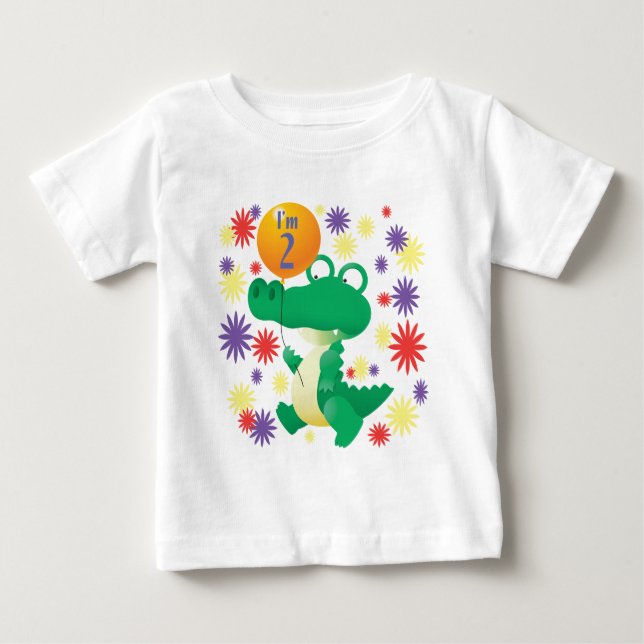 2:a födelsedag tee shirt (Framsida)
