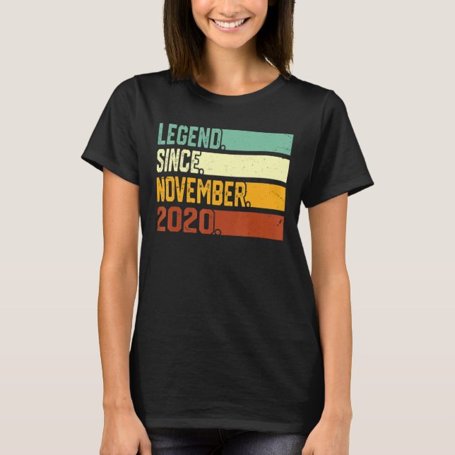 2:a födelsedagen 2:a årstidsförklaringen sedan nov t shirt (Framsida)