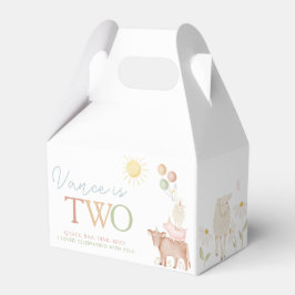 2:a födelsedagen Boskap Barnyard Party Boys Presentaskar