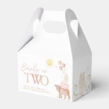 2:a födelsedagen Boskap Barnyard Party Girls