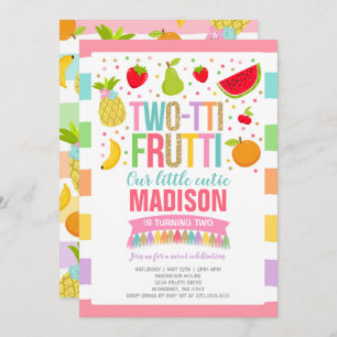 2:a födelsedagen i Party Inbjudningar