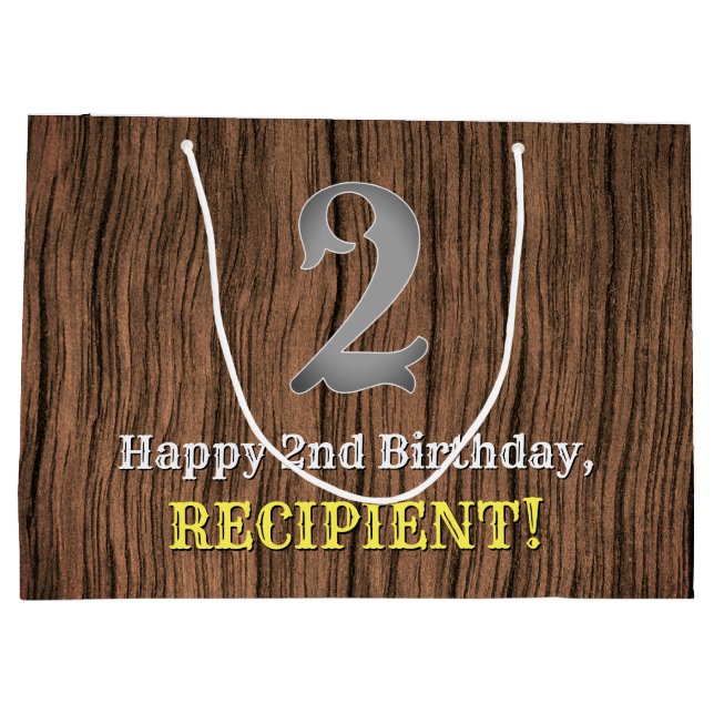 2:a födelsedagen: Land Western Inspired Titta, Nam (Baksidan)