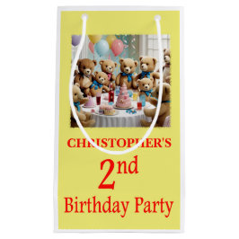 2:a födelsedagen Party Nalle Party