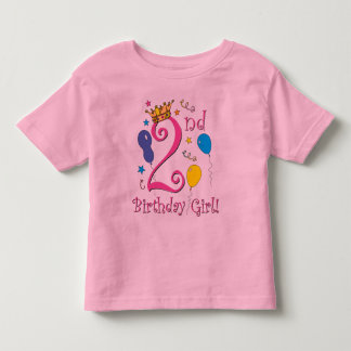 2:a födelsedagsflickan! tee shirt