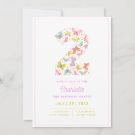 2:a födelsedagsinbjudan inbjudningar