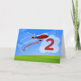 2:a födelsedagspressonsflygplan (Grandson Red Airp Kort