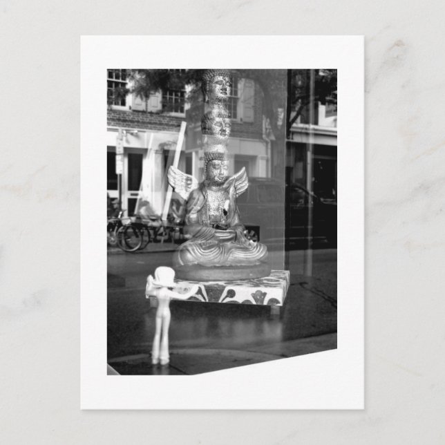 2:a gatuBuddha, Philadelphia. Vykort (Framsida)