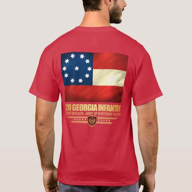2:a Georgieninfanteriet Tee Shirt (Baksida)