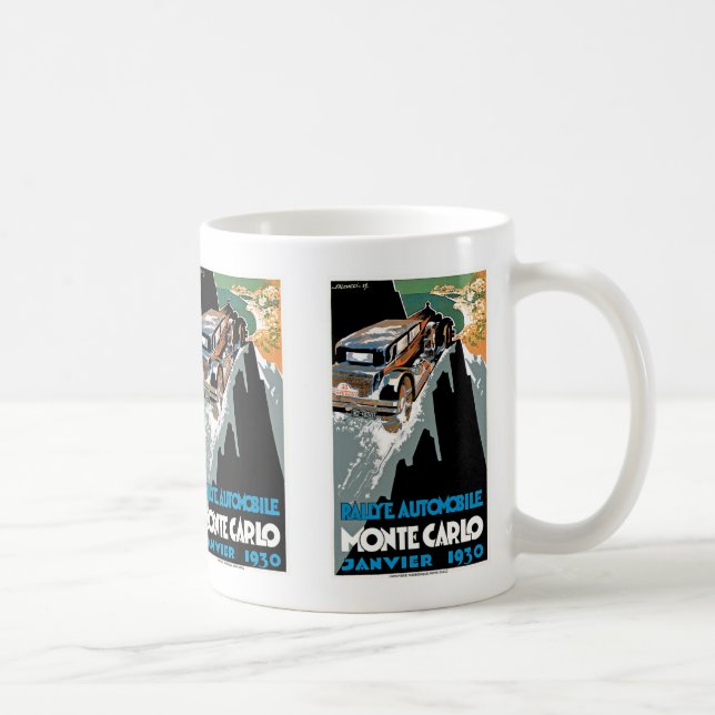 2:a Grand Prix Automobile de Monaco Kaffemugg (Höger)