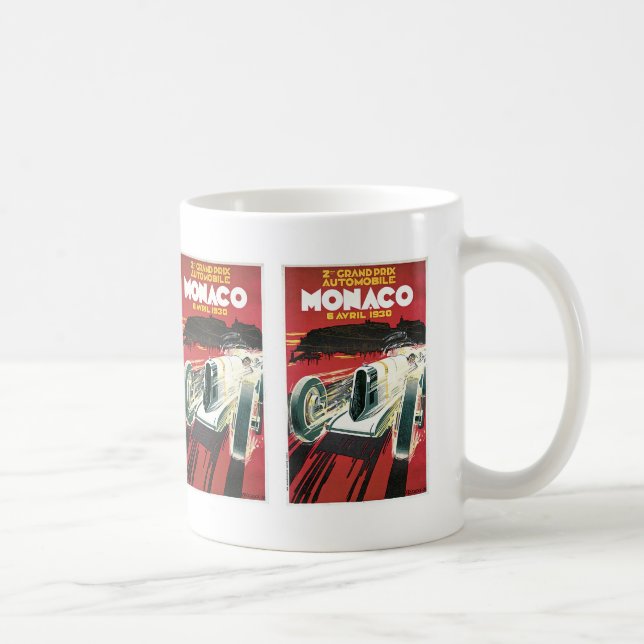 2:a Grand Prix Automobile de Monaco Kaffemugg (Höger)