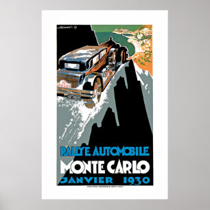 2:a Grand Prix Automobile de Monte Carlo Poster