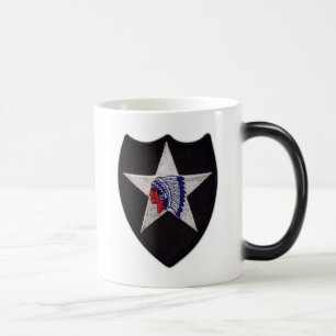 2:a Inf infantry division veterans iraq- plåster Magisk Mugg