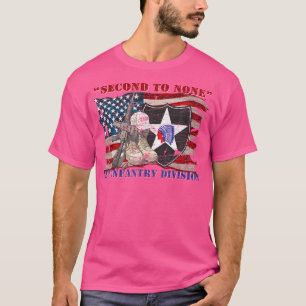 2:a infanteridivisionen 2:n ID 2:e ID-kameran i T Shirt