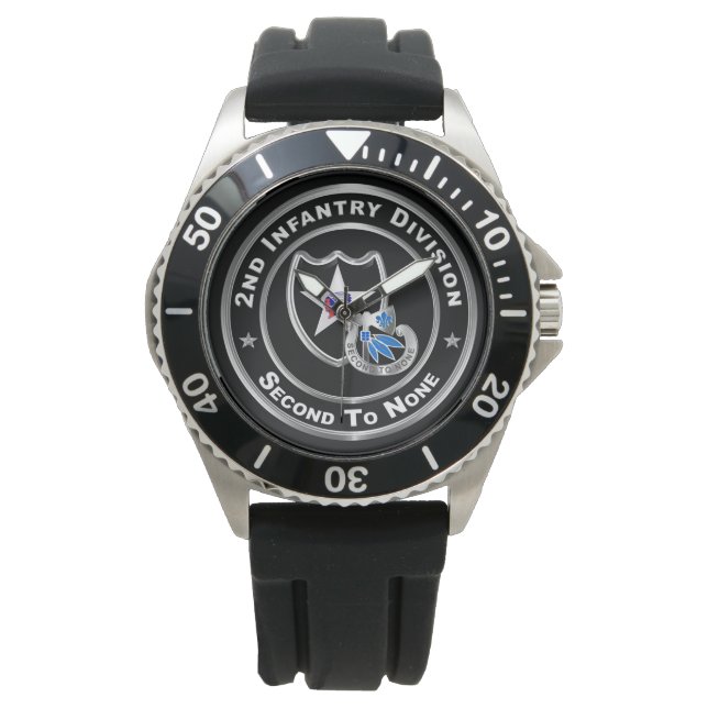 2:a infanteridivisionen   armbandsur (Framsida)