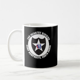 2:a infanteridivisionen Camp Humphreys Korea Emble Kaffemugg