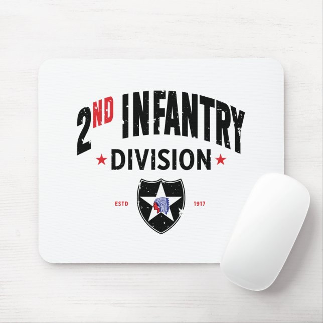 2:a infanteridivisionen "Indianhead" Disted Musmatta (Med mus)