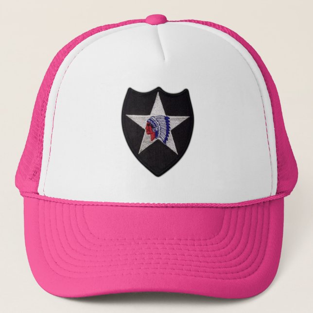2:a infanteridivisionens veteraner - hatt truckerkeps (Framsida)