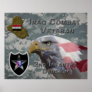 2:a infanteriet i Irak - Veteran Poster