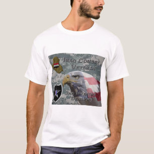 2:a infanteriet i Irak - Veteran T Shirt