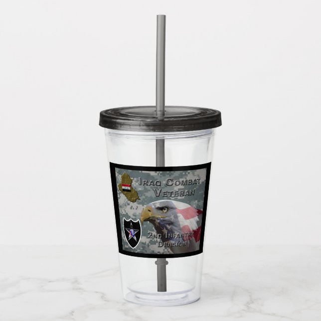 2:a infanteriet i Irak - Veteran Take Away Mugg (Framsida)