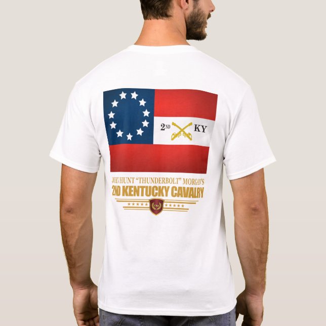 2:a Kentucky Cavalry CSA Tee Shirt (Baksida)