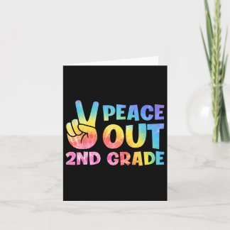 2:a Klass 2024 Student Lycklig i Scho förra dagen Kort