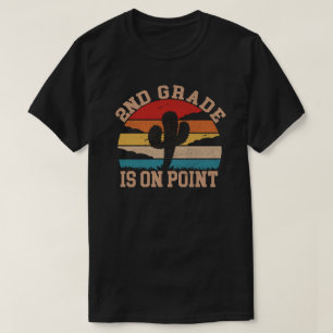 2:a Klass är på punkt och skjut Back to school T Shirt