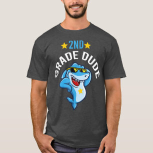 2:a Klass, Coola Shark Lusnyj andra Klassen bak  T Shirt