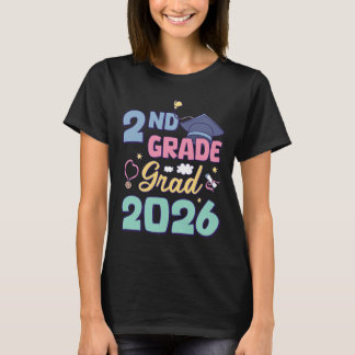 2:a klass examen 2026 stolt examen andra klass t shirt