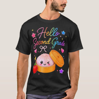 2:a Klass Flickor Första Dagen I Andra Klass T Shirt