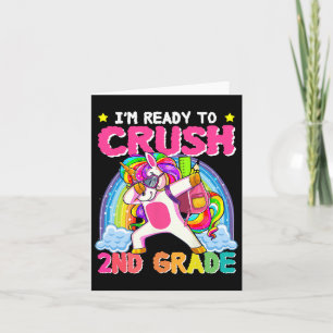2:a Klass Girls Unicorn Crush 2 Klass tillbaka til Kort