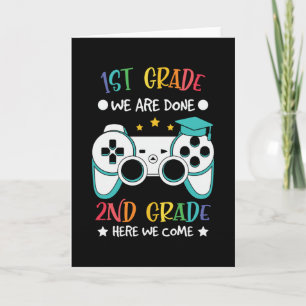 2:a Klass här: Vi Komar videospel Back to school Kort