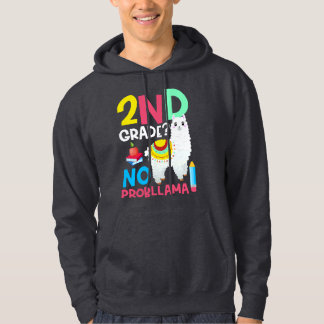 2:a klass Inget Prob Llama Andra Klass Lärare Humo Hoodie