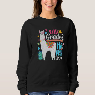 2:a klass Inget Prob Llama Första Skoldagen Flicko T Shirt