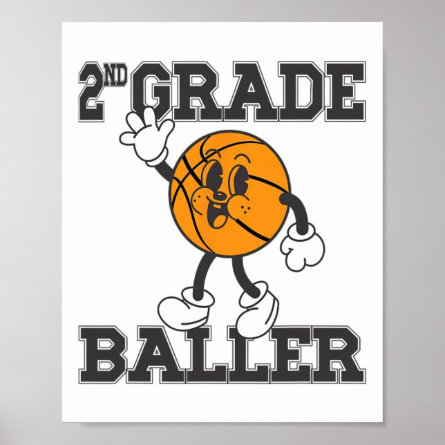 2:a Klass Ller Sketll Ck till skolan - Barnsport Poster (Framsidan)