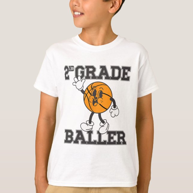 2:a Klass Ller Sketll Ck till skolan - Barnsport T Shirt (Framsida)