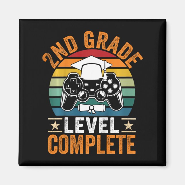 2:a Klass-nivån, fullständig cute Gamer-datorns Cl Magnet (Framsidan)