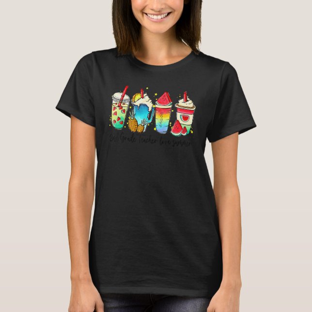 2:a Klass School Watermelon Smoothies T Shirt (Framsida)