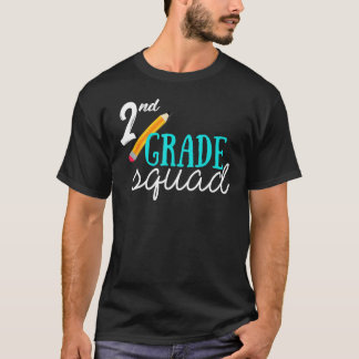 2:a Klass Squad Pencil Back to school Lacher Stud T Shirt