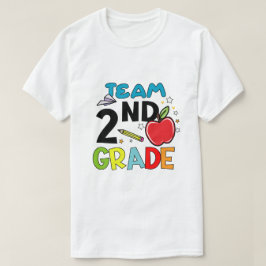 2:a Klass-teamet 2:a Klass Squad-lärarpresentation T Shirt