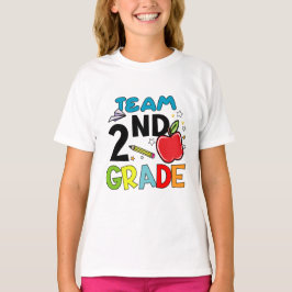 2:a Klass-teamet 2:a Klass Squad-lärarpresentation T Shirt