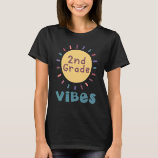 2:a klass tillbaka till skolan glad andraklasslära t shirt