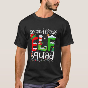 2:a klass Tomte Squad Xmas Roligt jul sekund Gr T Shirt