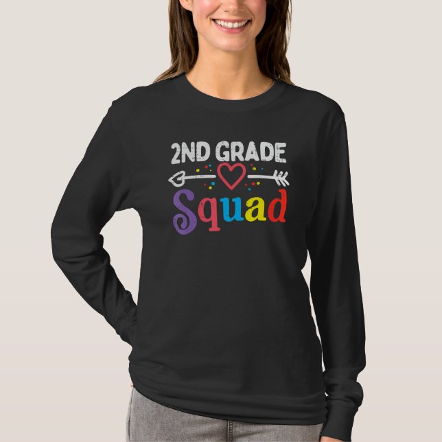 2:a Klass-torget andra skollärardagen T Shirt (Framsida)
