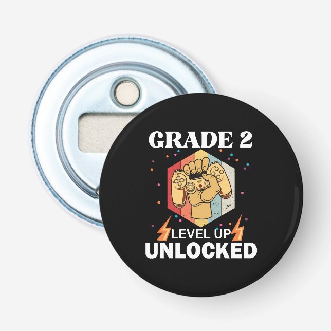 2:a Klass upplåst Back to school först Flasköppnare (Framsidan)