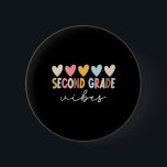 2:a Klass Vibes första skoldag välkomstdag t Knapp<br><div class="desc">2:a Klass Vibes första skoldag,  Back to school</div>
