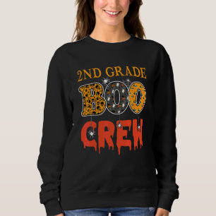 2:a klassens Boo-crew Läskiga Halloween Andra klas T Shirt