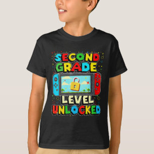 2:a klassnivån upplåst roliga gamer pojkar Ck till T Shirt